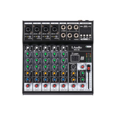 ME-06 Микшерный пульт, 6 каналов, серия PRO, LAudio