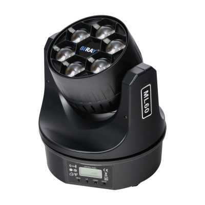 ML60 Моторизированная световая "голова", 6х15Вт RGBW, Bi Ray