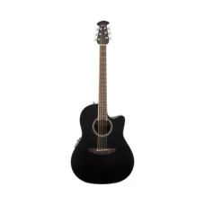 Ovation CS24-5 Celebrity Standard Mid Cutaway Black электроакустическая гитара с вырезом