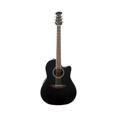 Ovation CS24-5 Celebrity Standard Mid Cutaway Black электроакустическая гитара с вырезом