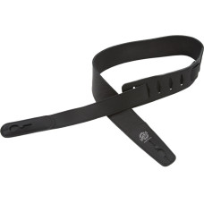 LIS-038-L2.75-BLK Ремень для гитары с блокировкой, кожа, чёрный, Lock-It Straps, D'Andrea