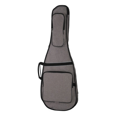 LEG-33 Чехол для электрогитары, утепленный, серый/чёрный, Lutner