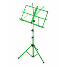 FLT-MS1g Пюпитр, зеленый, складной, с чехлом, Fleet