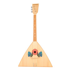 SBF-EB Festival Decor Балалайка трехструнная уменьшенная, птицы, Балалайкеръ
