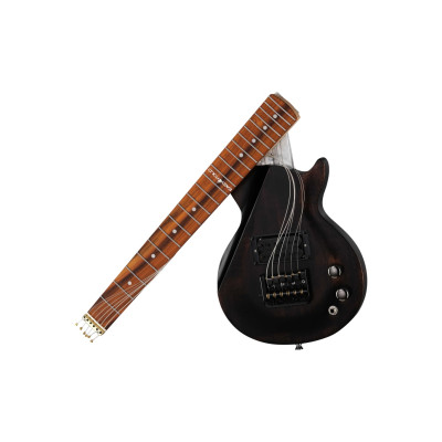 Easy-Fold-LP-Pro-WB Электрогитара складная, коричневая, Easy Fix
