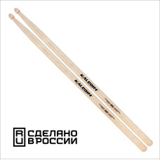 7KLHB5AL 5A Long Барабанные палочки, граб, деревянный наконечник, Kaledin Drumsticks