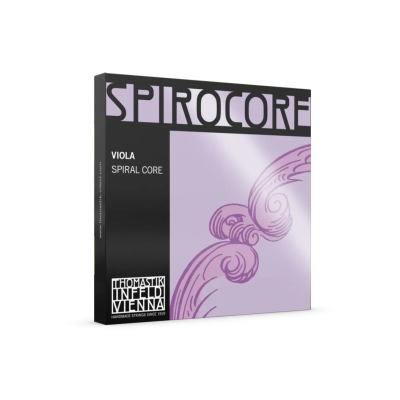 THOMASTIK Spirocore S20 cтруна G для альта, стальная основа, хромированная оплётка