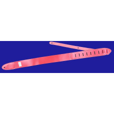 LSGL5-R Ремень для акустической гитары, кожаный, красный, Lutner