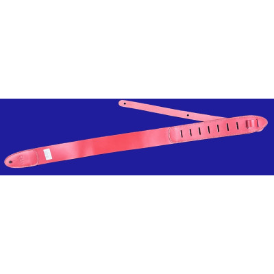 LSGL5-R Ремень для акустической гитары, кожаный, красный, Lutner