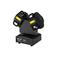 ML2H Моторизированная световая "голова" двойная, RGBW, 8х10Вт + лазер, Bi Ray