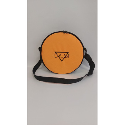 F-Kc-4 Чехол для круглого мини-кахона, оранжевый, ОКая