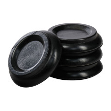 AG-PM1-BK Комплект подставок под пианино, дерево, 4 шт, черные, Aurora