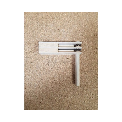 Трещетка круговая малая двойная, дерево NTRKMD