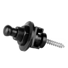 M182-2 Крепление ремня с блокировкой(стреплоки), черные, 2шт, Musiclily