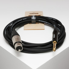 MC226-XFJS-15m Кабель микрофонный, XLRF-6.35мм стерео, 15м, SHNOOR