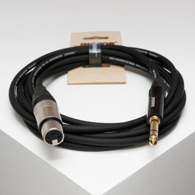 MC226-XFJS-15m Кабель микрофонный, XLRF-6.35мм стерео, 15м, SHNOOR