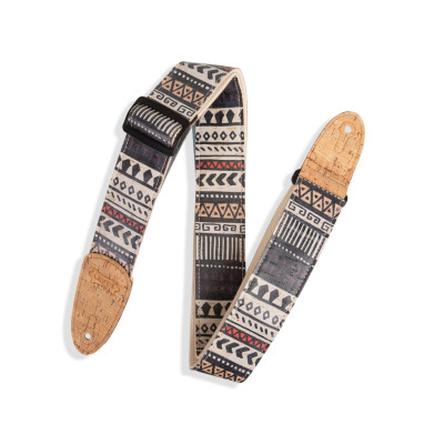 MX8-002 Specialty Series Ремень для гитары, пробка, занзибар, Levy's