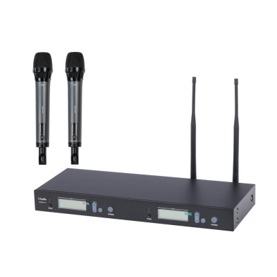 5000-UH Беспроводная микрофонная система, 2 ручных передатчика, LAudio