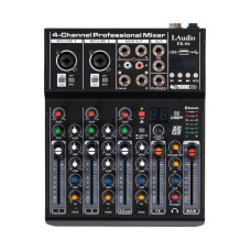 FK-04 Микшерный пульт, 4 канала, серия PRO, LAudio