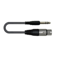 STBF-5 Кабель акустический XLRf-6.3мм, 1.5м, Leem