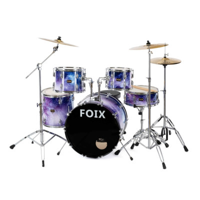 LH-21H10 Барабанная установка, фиолетовая, Foix