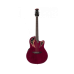 OVATION CE48-RR Celebrity Elite Super Shallow Cutaway Ruby Red гитара электроакустическая