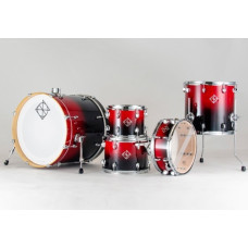 PODFM422CRF Fuse Maple Барабанная установка, красный санберст (2 коробки), Dixon