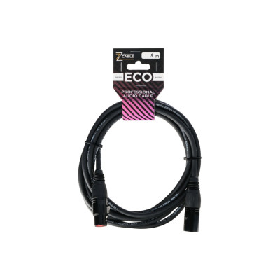 E1-XLR-M-F-0300-0 Кабель микрофонный 3м, ZZcable