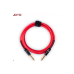 JOYO CM-21 red шнур инструментальный джек - джек (прямые), 6м JOYO CM-21 red шнур инструментальный джек - джек (прямые), 6м