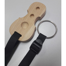 VES02 Упор для шпиля виолончели (в форме скрипки), с кольцом, Мозеръ VES02 Упор для шпиля виолончели (в форме скрипки), с кольцом, Мозеръ