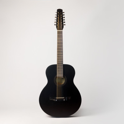 ACD-41A-89-BK Акустическая гитара 12-струнная, черная, АККОРД