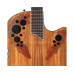 Ovation CE44P-FKOA Celebrity Elite Plus Mid Cutaway Natural Figured Koa электроакустическая гитара