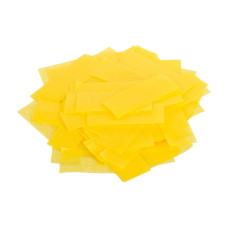 FTPCY Конфетти из специализированной бумаги (тишью) 17х55мм, жёлтый, упаковка 1 кг, LFocus