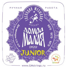 DM26f Junior Комплект струн для домры малой 1/2-3/4, Господин Музыкант