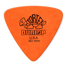 431P.60 Tortex Triangle Медиаторы 6шт, толщина 0,60мм, треугольные, Dunlop
