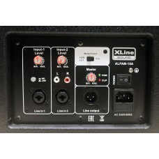 XLINE ALFA M-15A Сценический монитор активный,  15" динамик, мощность усилителя 350 Вт