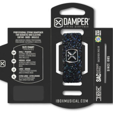 DAMD04 Демпфер гитарный, средний, синие кристаллы, IBOX