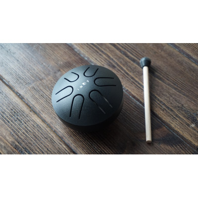 IN8BL24 Глюкофон "Micro" 8 см, черный, INOY