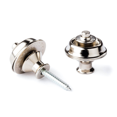 SLS1031N Straplok Dual Крепление ремня, никелированное, 2шт, Dunlop