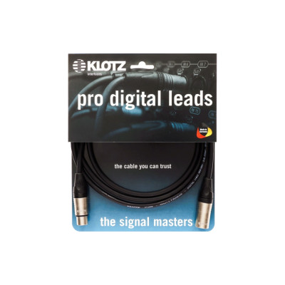 D2-3X1K1-10.0 Кабель AES & DMX, 10м, Klotz