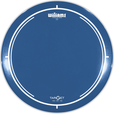 WU2-7MIL-10 Target Series Blue Пластик для том-барабана 10", синий, Williams