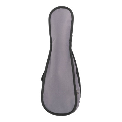 ЛЧУ1-СЕРЫЙ Чехол для укулеле сопрано, серый, Lutner
