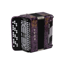 BN-41-PR Баян ученический "Тула" 46х80-II, фиолетовый, Тульская гармонь