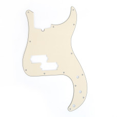 MX1303CM Пикгард для бас-гитары Precision Bass, 3 слоя, кремовая, Musiclily