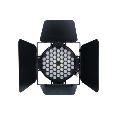 PLC002-CB Светодиодный прожектор, со шторкой, 54х1Вт RGBW, Bi Ray