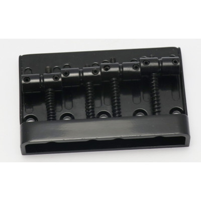 BB-19-BK Бридж (струнодержатель) бас-гитары, черный, Metallor