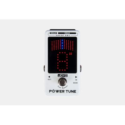 JF-18R-Power-Tune Тюнер педальный со встроенным блоком питания на 8 педалей, Joyo