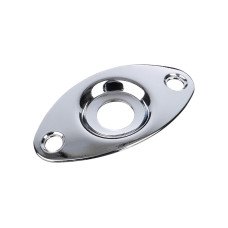 HJ002-CR Накладка выходного разъема гитары, хром, Paxphil