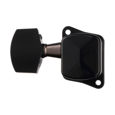 AL-015BK-R Правый одиночный колок, закрытый, черный, Alice