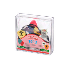 AP-100D Коробка медиаторов, целлулоид, 100шт  Alice